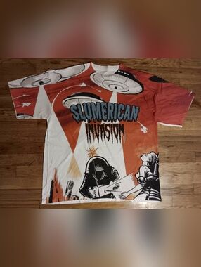 Slumerican Invasion x Yelawolf t-shirt concert rap hip hop counter culture